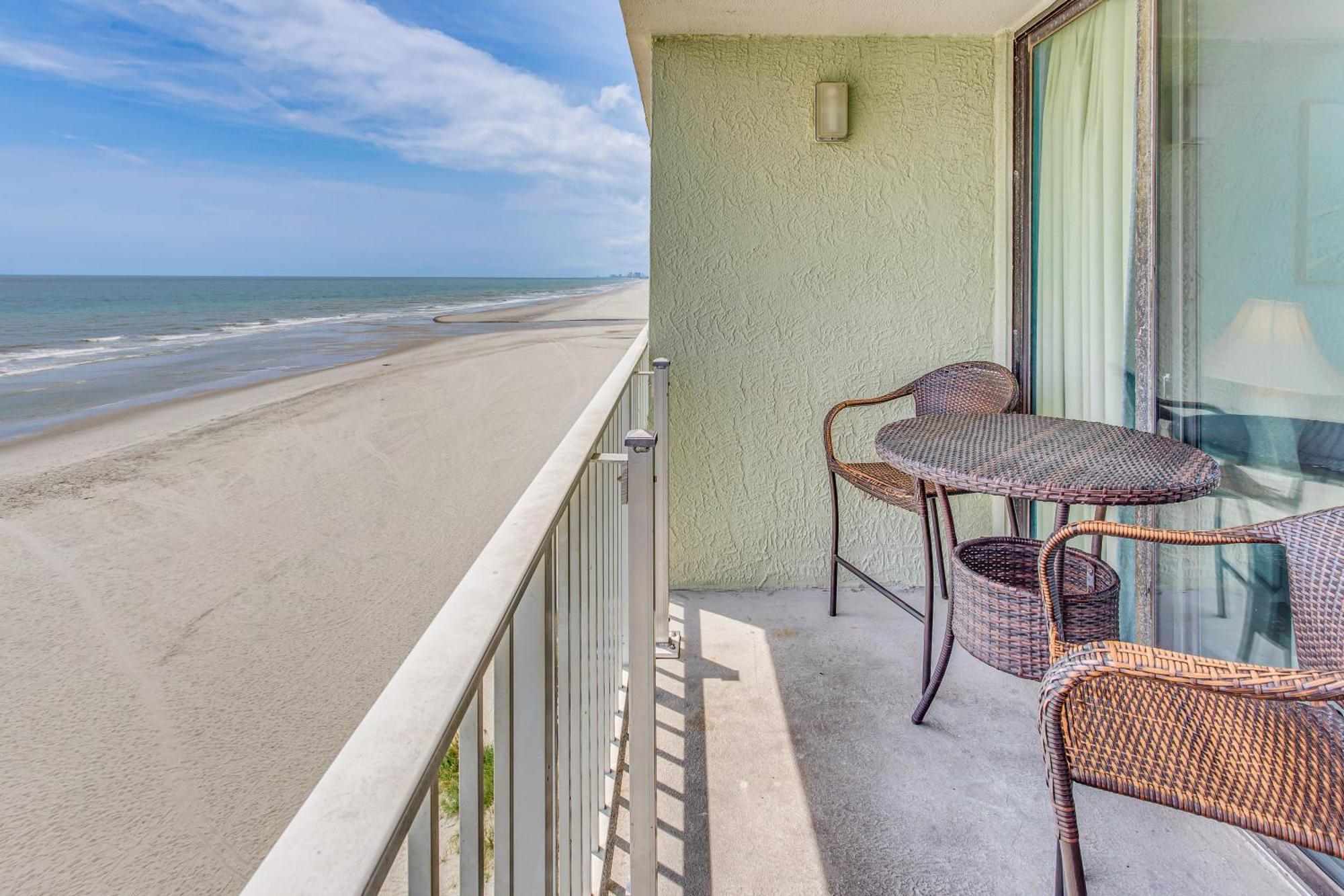 Myrtle Beach Oceanfront Condo With Resort Perks! エクステリア 写真